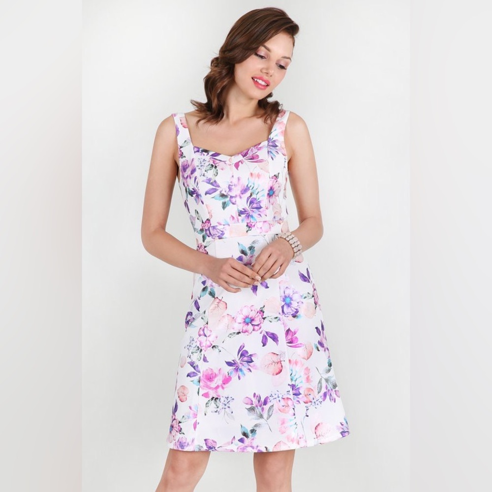 Flower Printed Dress